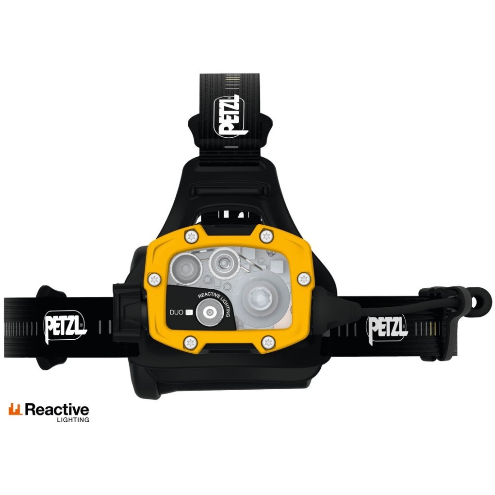 Petzl Duo RL headlamp - black/yellow