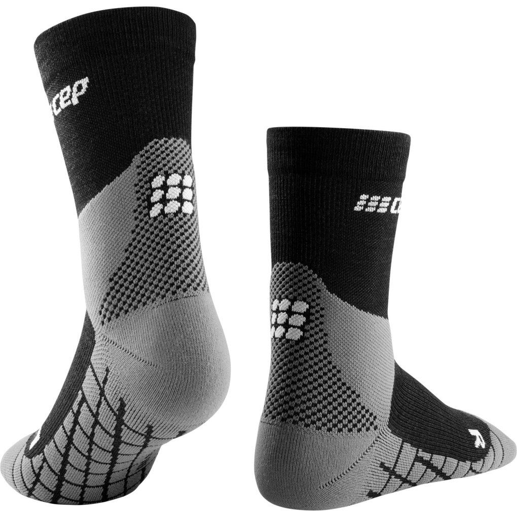 CEP Hiking Light Merino Mid Cut Compression Socks V3 Men - black