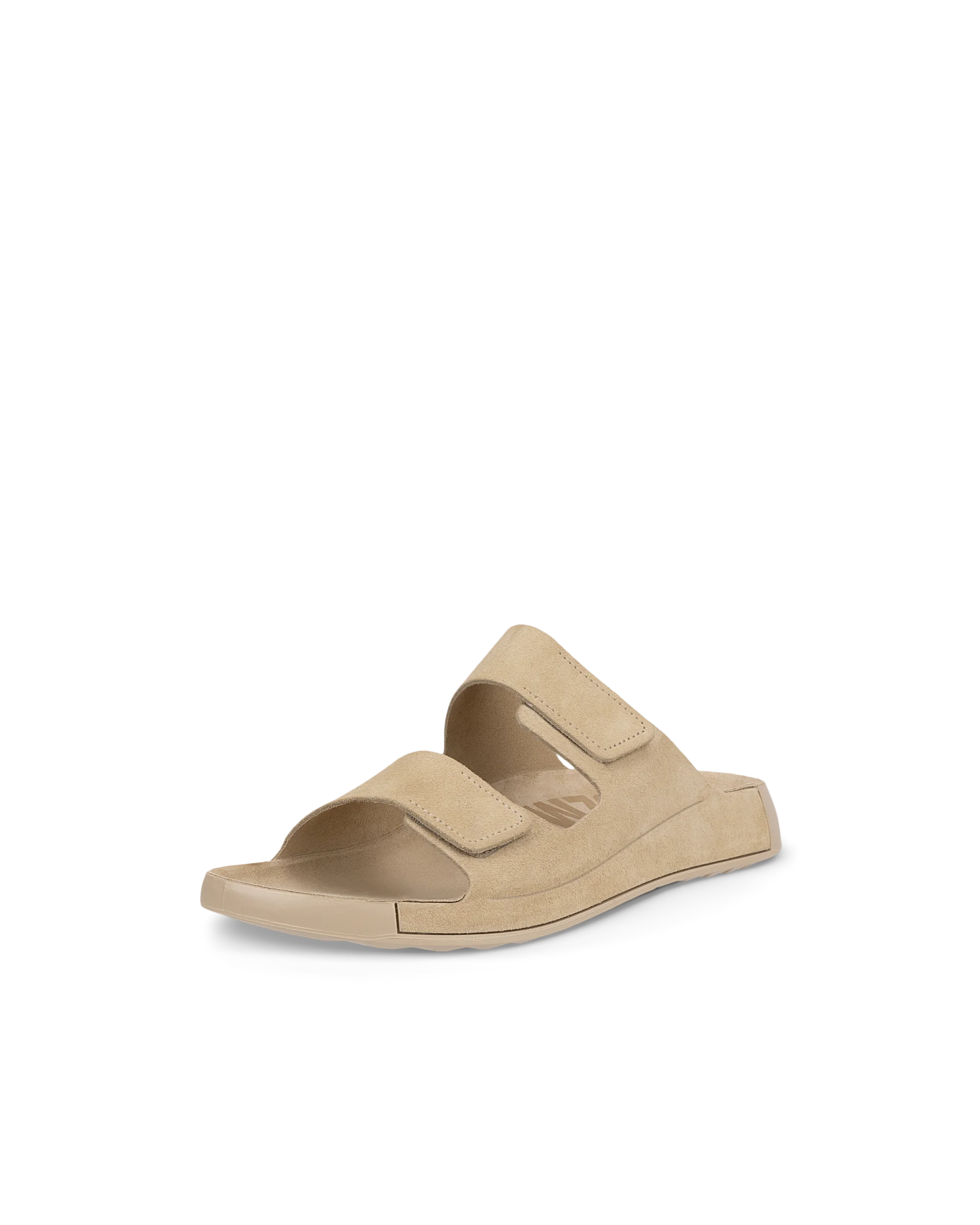 ECCO COZMO M Herren Nubuksandale mit zwei Riemen Beige