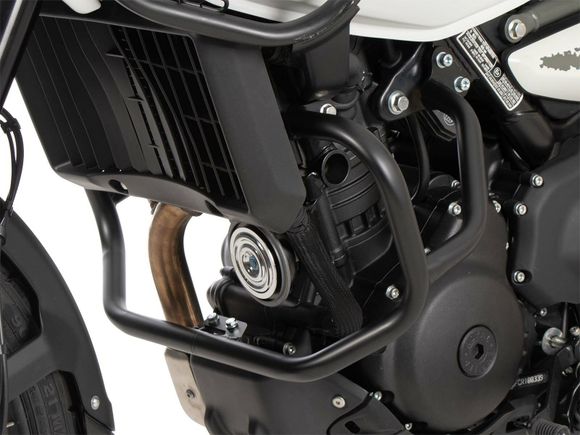 Hepco & Becker Crashbar engine guard - blackROYAL ENFIELD 450 HIMALAYAN 450 - 2024 - 2025Ref: Hbe05071A / 5017661 00 01