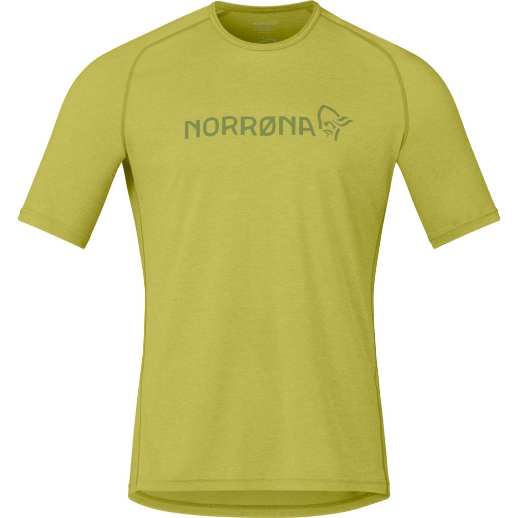 Norrona fjørå equaliser lightweight T-Shirt Men - Golden Lime