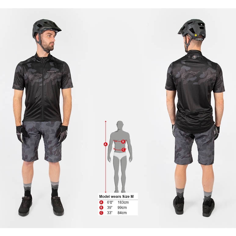 Endura Hummvee Ray Short Sleeve Jersey Men - olive green
