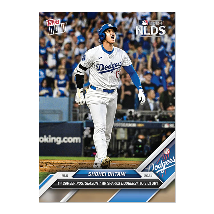 Shohei Ohtani - 2024 MLB Topps NOW® Card 801 - LOOK FOR 1/1 DUAL BASE RELIC