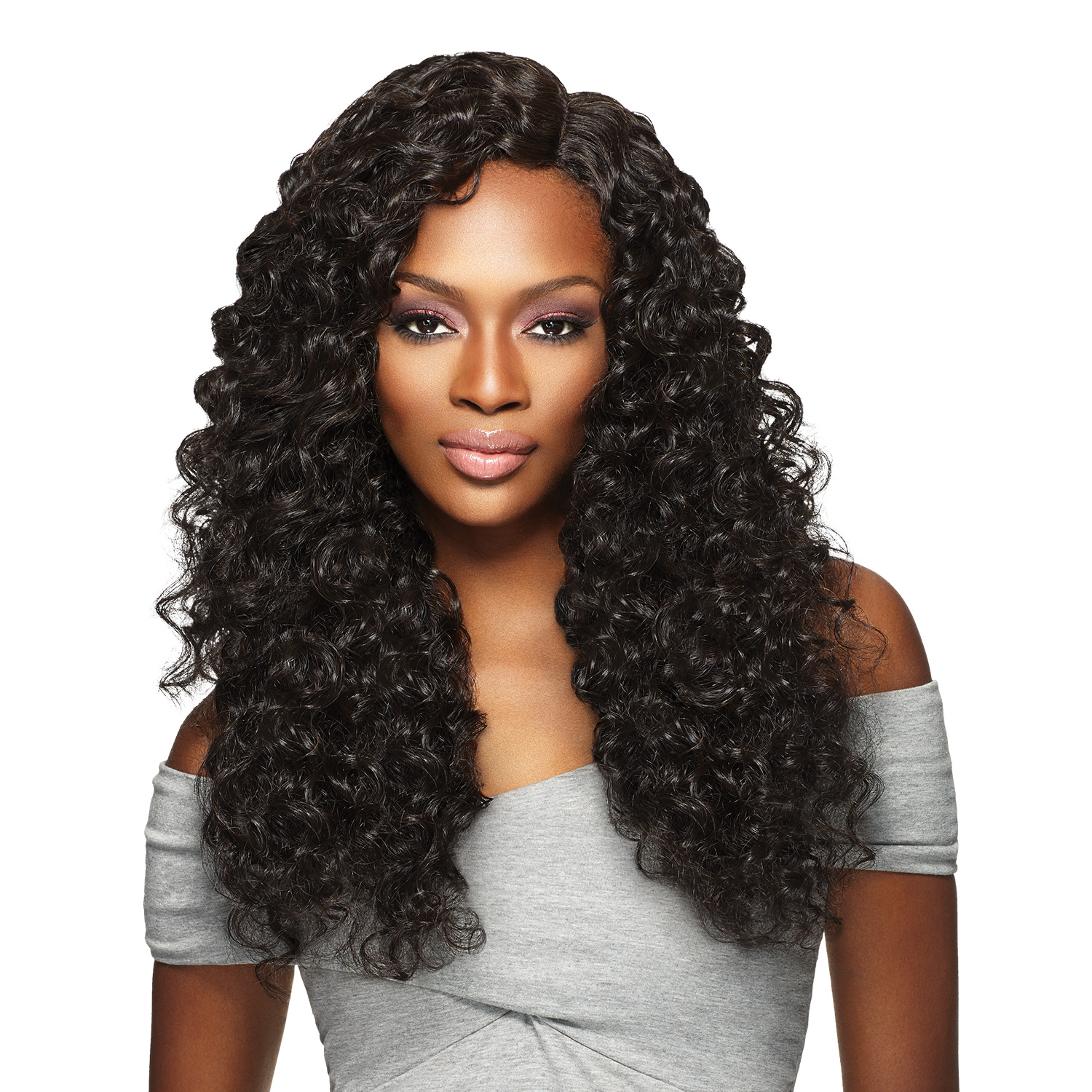 Outre Human Hair Blend Weave Premium Purple Pack Brazilian Boutique Virgin Deep 18