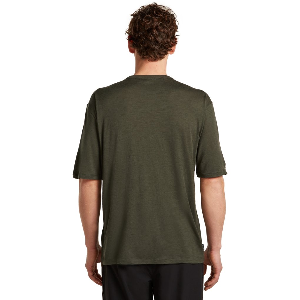 Icebreaker Merino 150 Tech Lite Relaxed T-Shirt Men - Dark Loden