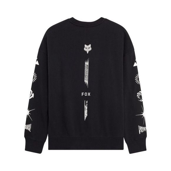 Fox IMAGE COSMO OVERSIZED CREW Long Sleeve T-shirt - BlackRef: FX6158