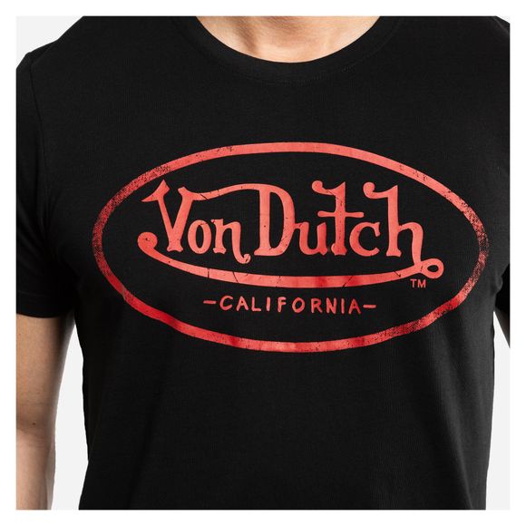 Von Dutch LOG Short-Sleeve T-Shirt - BlackRef: VDH0241