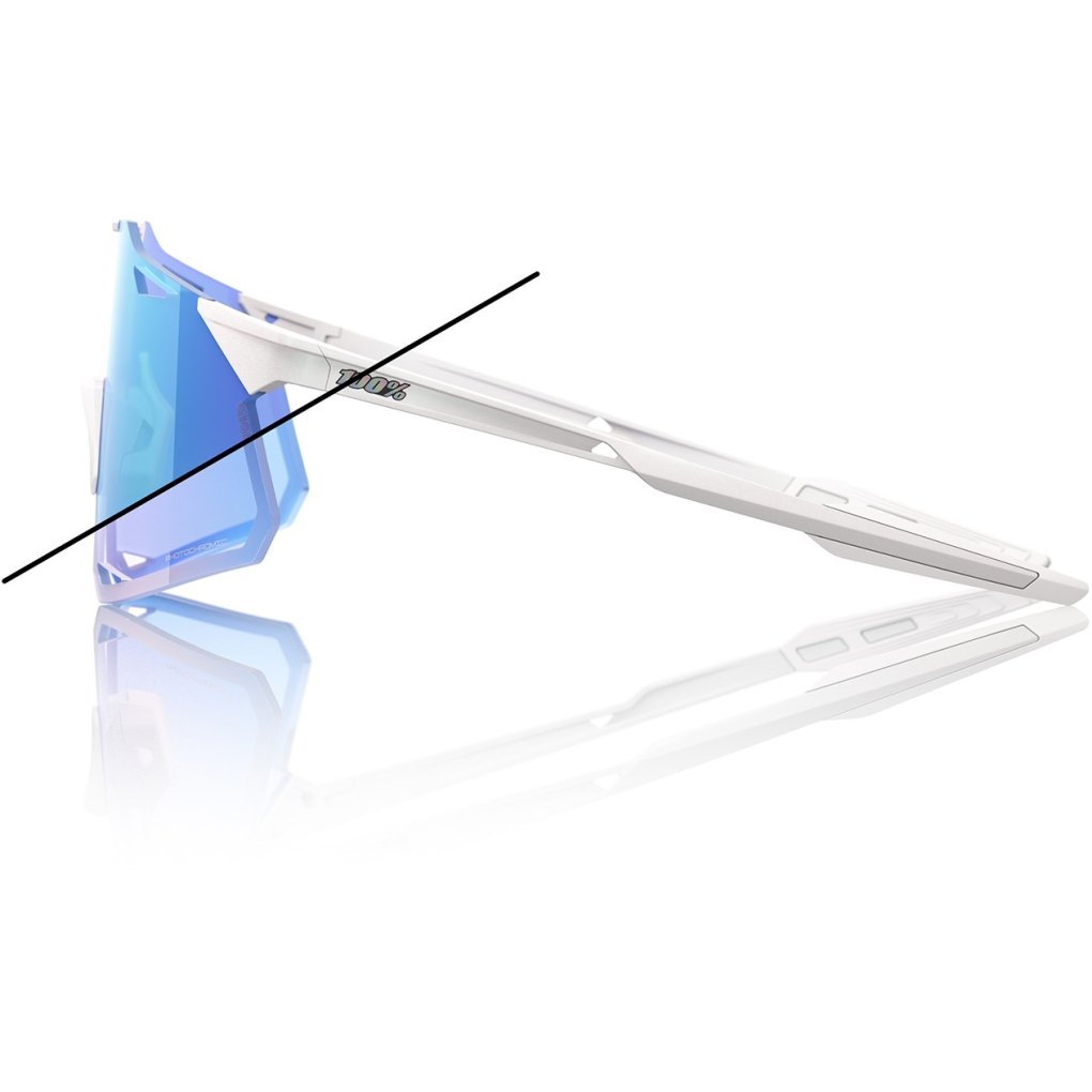 100% Hypercraft Photochromic Glasses - Bastille - Blue Mirror