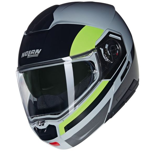 Nolan N90-3 modular helmet - ROBOTO - Gray / BlackRef: Nl1663-C61371
