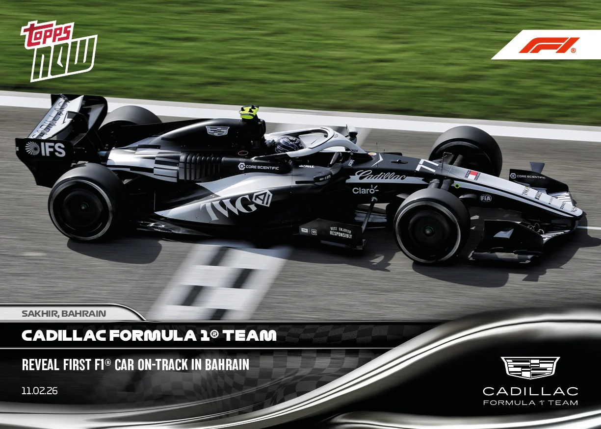 Cadillac Formula 1® Team - 2026 Formula 1® Topps NOW® - Card 11