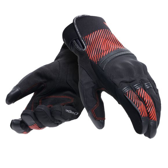Dainese fulmine d-dry gloves - black / redRef: DN2111