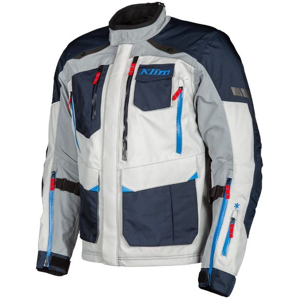 KLIM CARLSBAD GORE-TEX® Motorcycle Jacket - Blue / GrayRef: KLI0215
