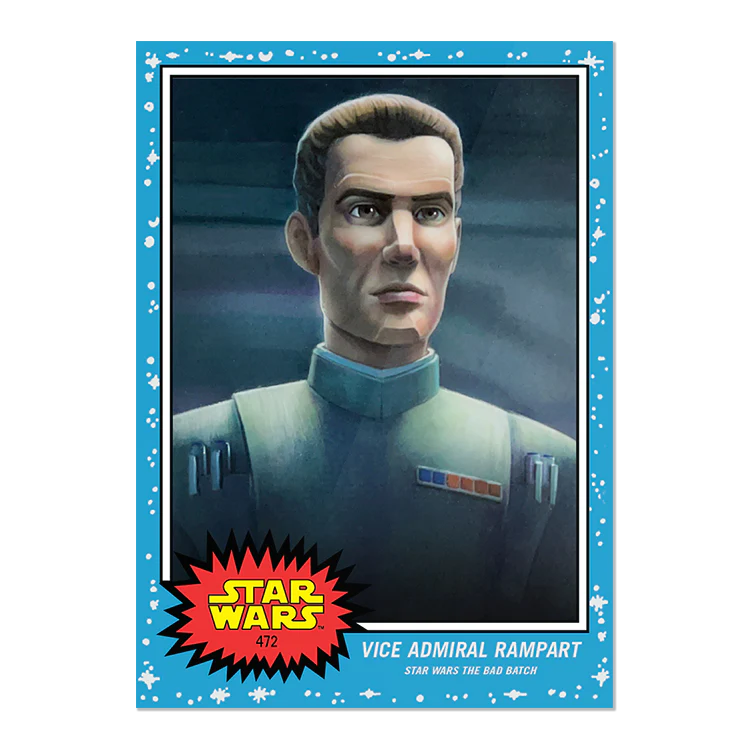 Topps UK - SW Living Set Card #472 - Vice Admiral Rampart