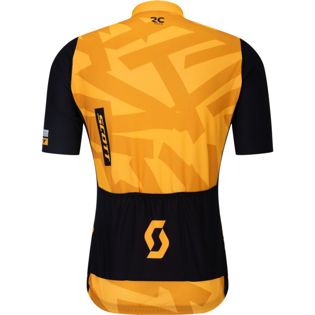 SCOTT RC Endurance Short Sleeve Jersey Men - gleam orange/black