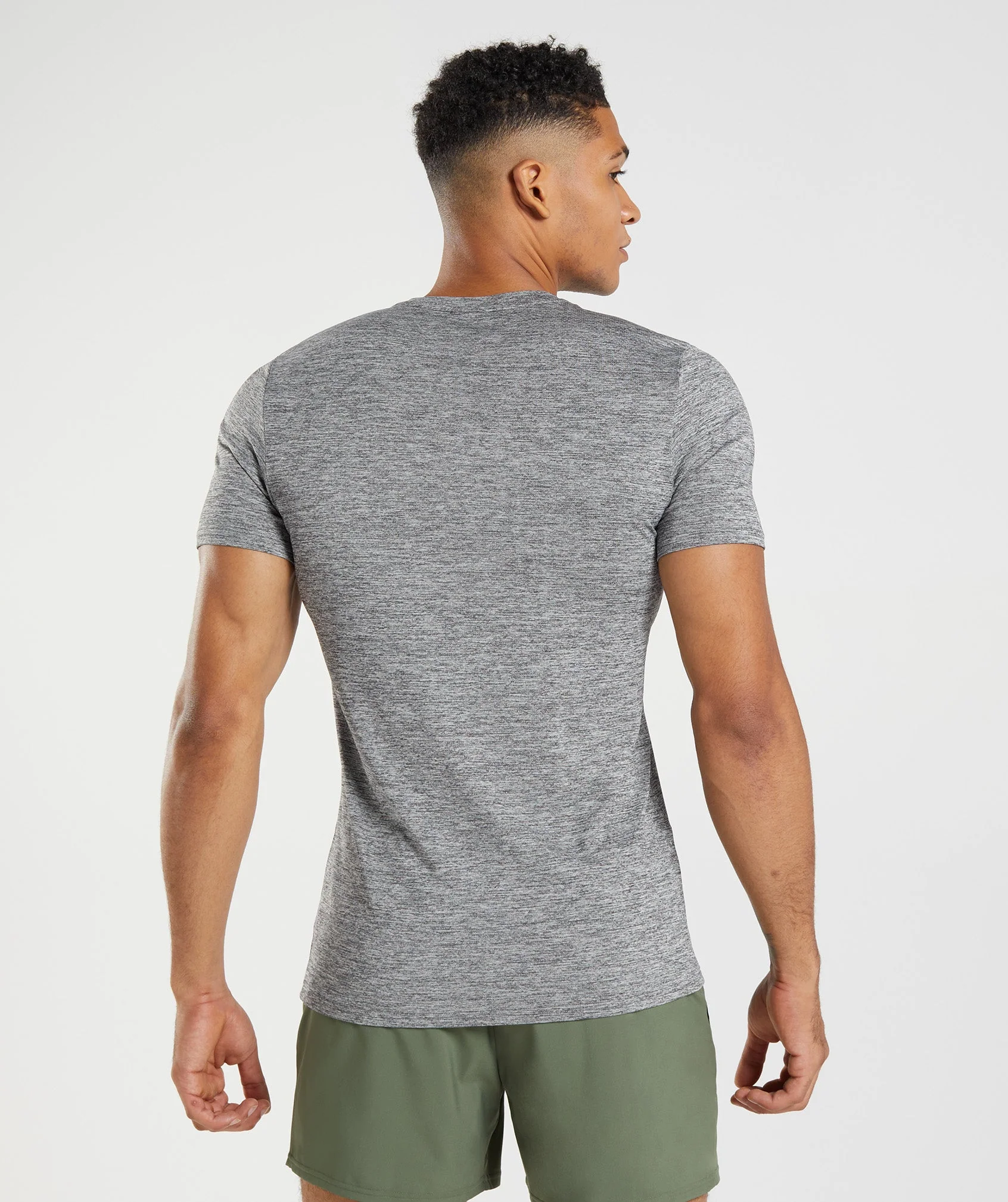 Arrival Marl T-Shirt Silhouette Grey/Light Grey Marl