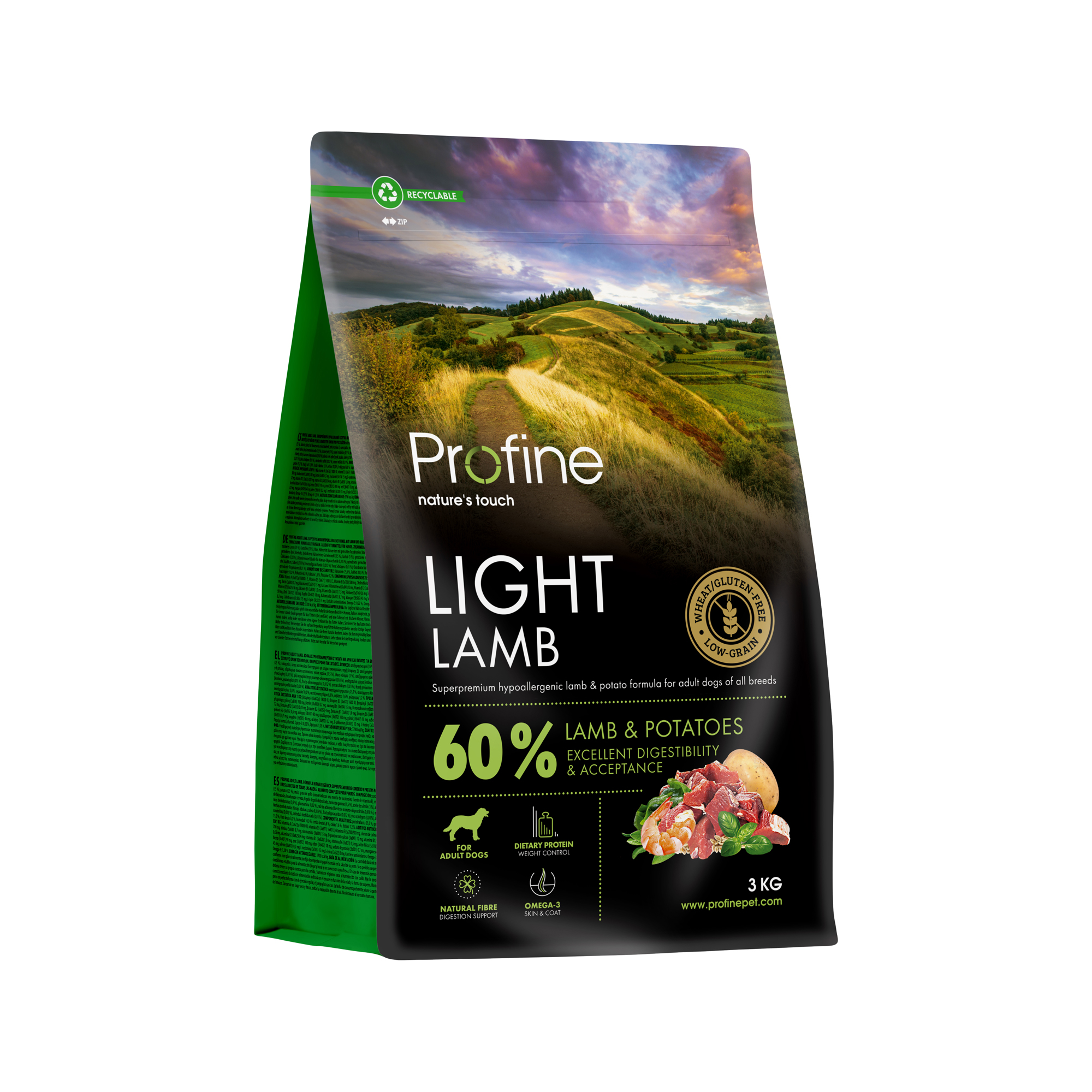Profine Adult Light Dog Food – Lamb - 12kg