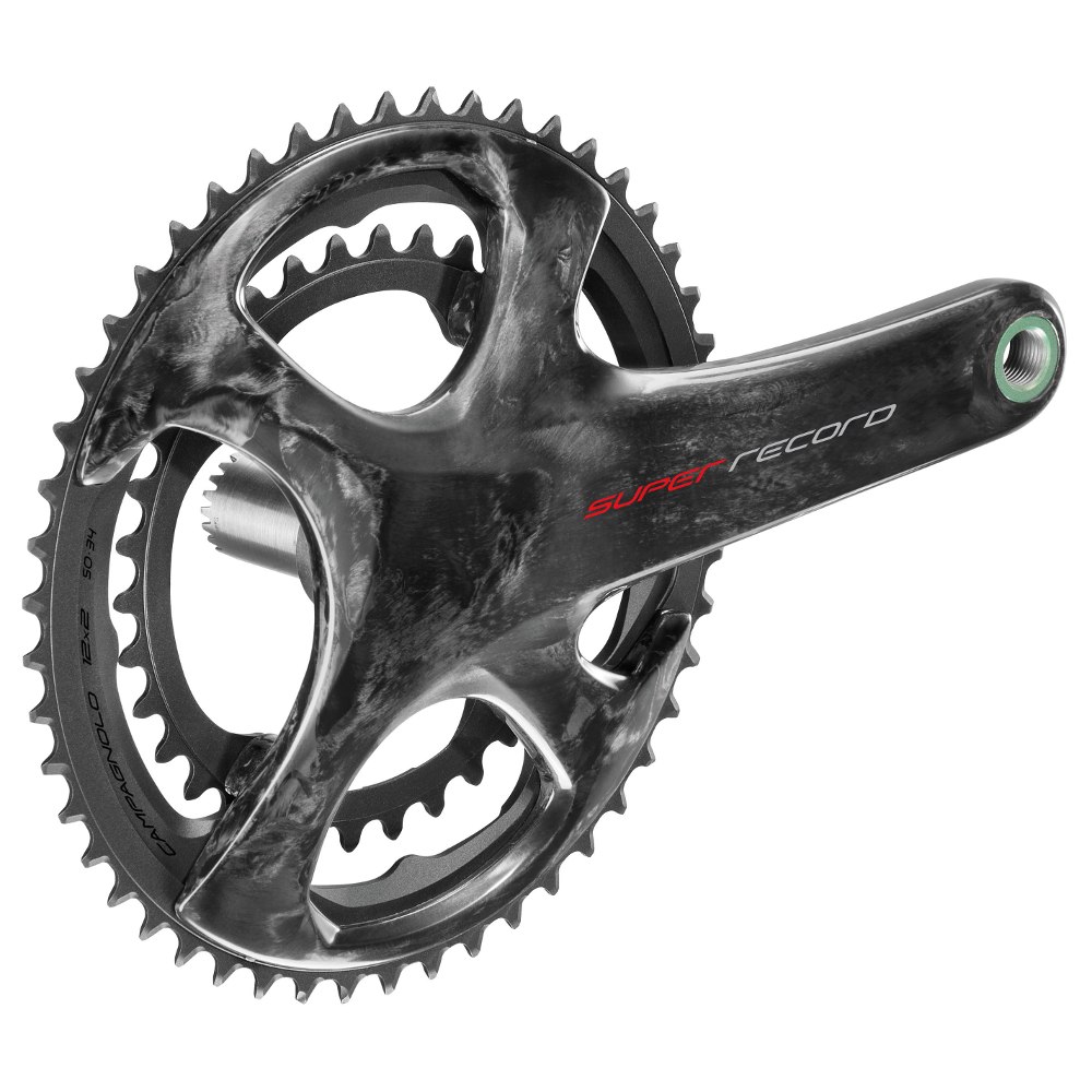 Campagnolo Super Record Ultra Torque TI Carbon Crankset - 2x12-speed