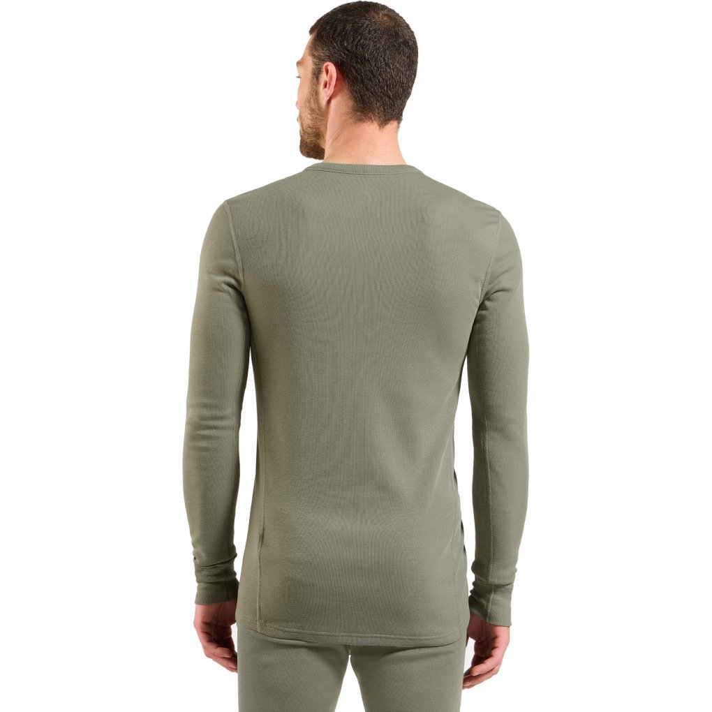 Odlo Active Warm Long-Sleeve Base Layer Top Men - shadow
