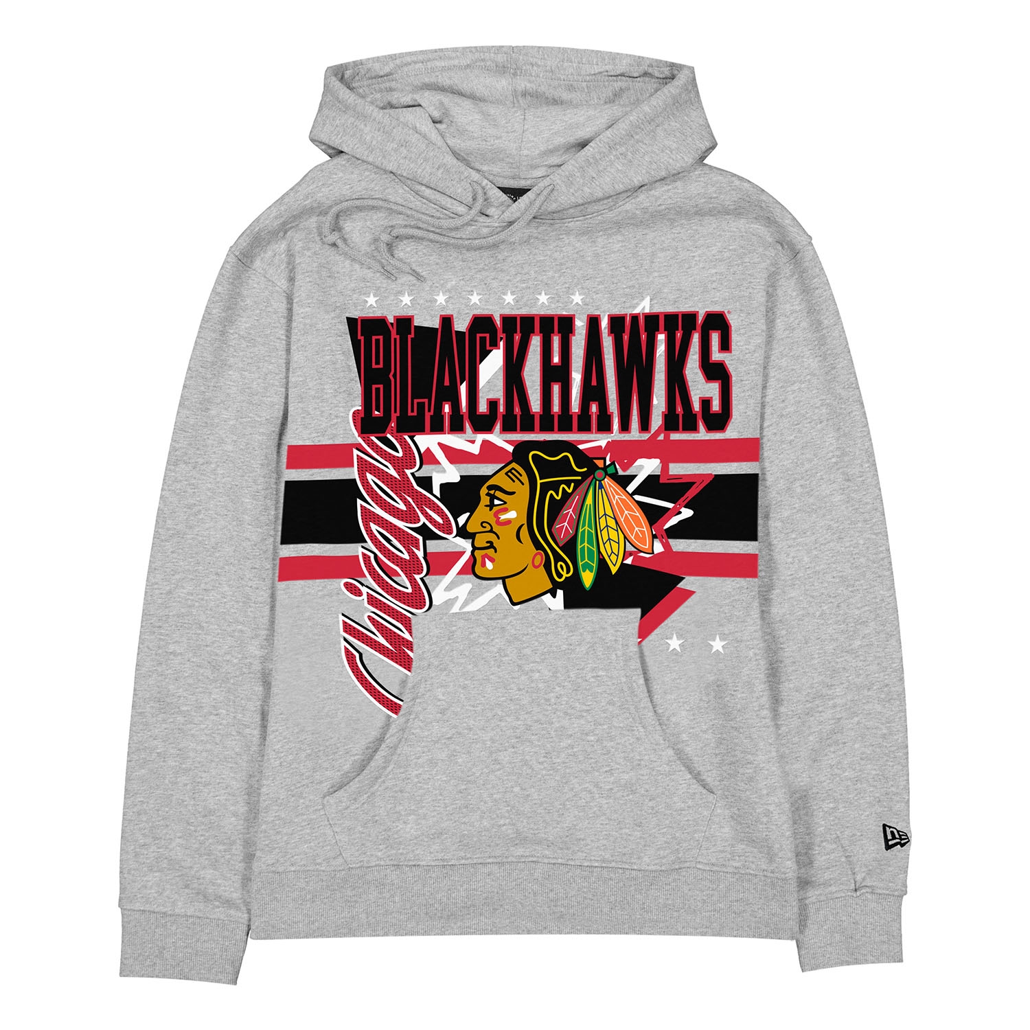 Chicago Blackhawks Sport Classics Oversized NHL Hoodie Gray