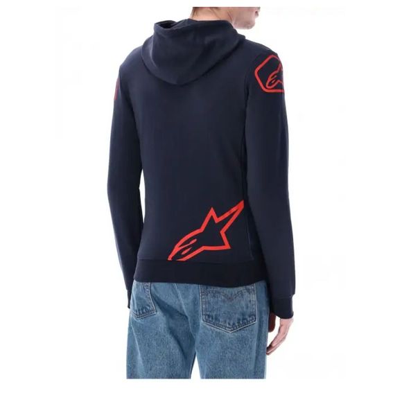 Sweat Kenny JORGE MARTIN DUAL ALPINESTARS - BleuRef : GRPR0026