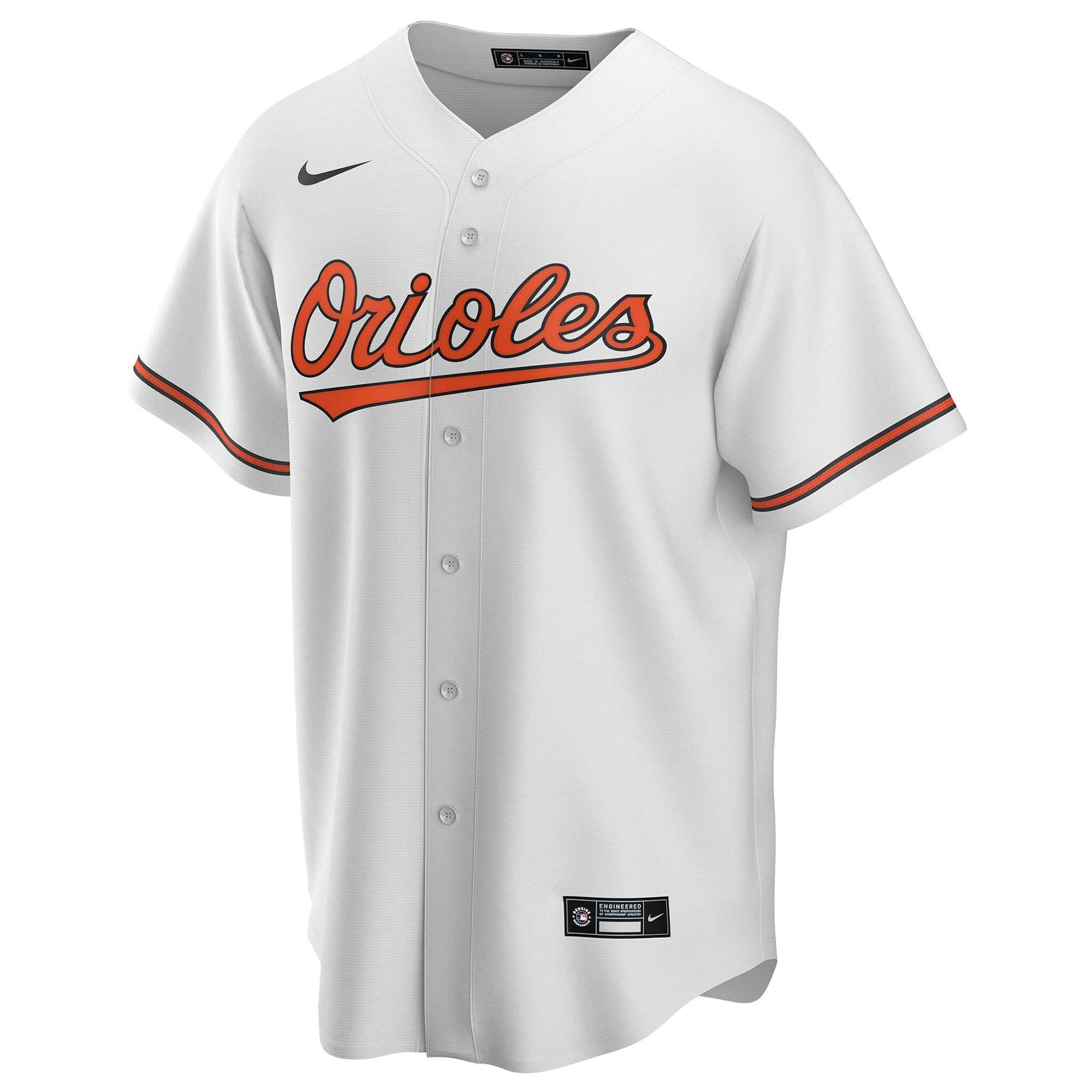 Baltimore Orioles Nike Replica MLB Home Jersey White