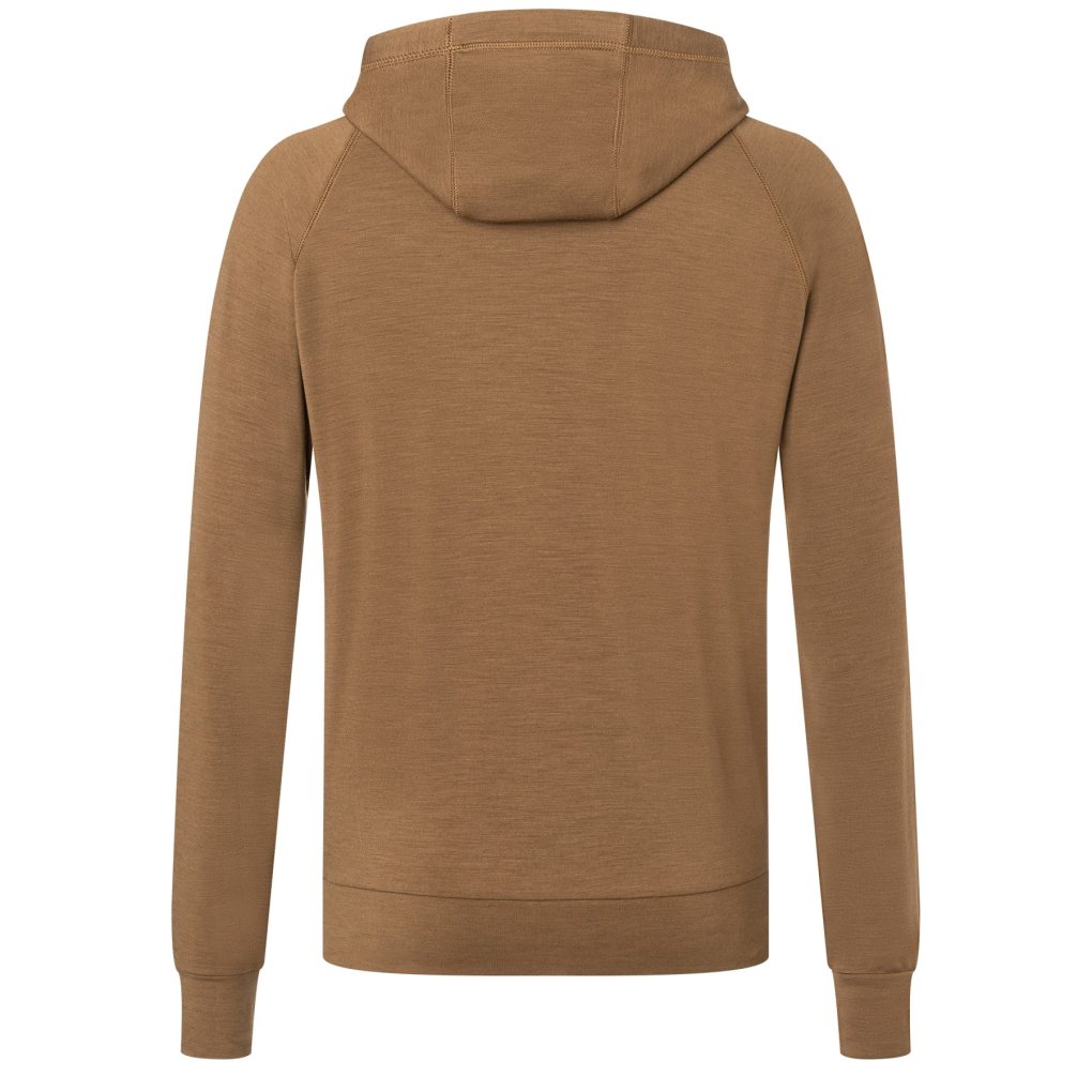 SUPER.NATURAL Favourite Bicycle Hoodie Men - Kangaroo/Blueberry