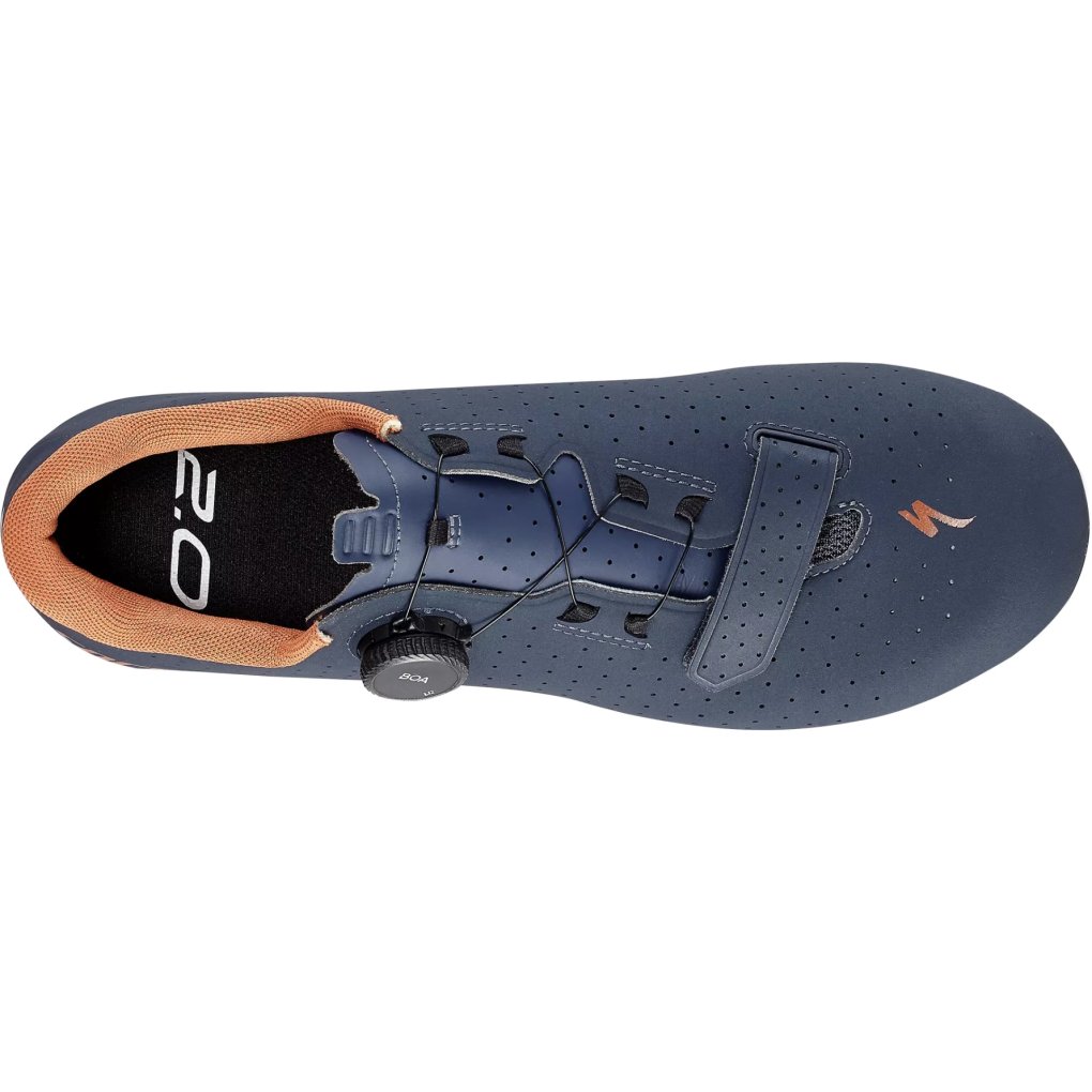 Specialized Torch 2.0 Road Shoes - Deep Marine/Terra Cotta