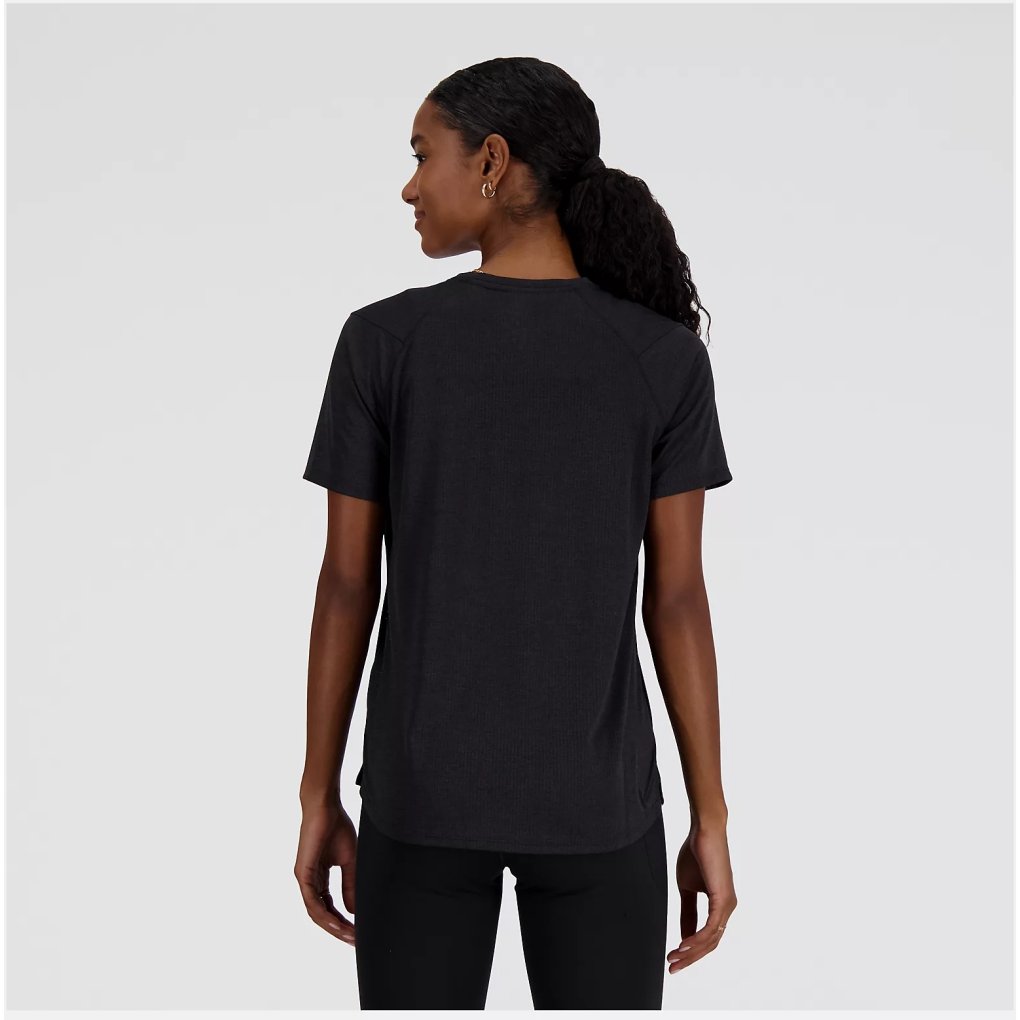 New Balance Athletics T-Shirt Women - Black Heather