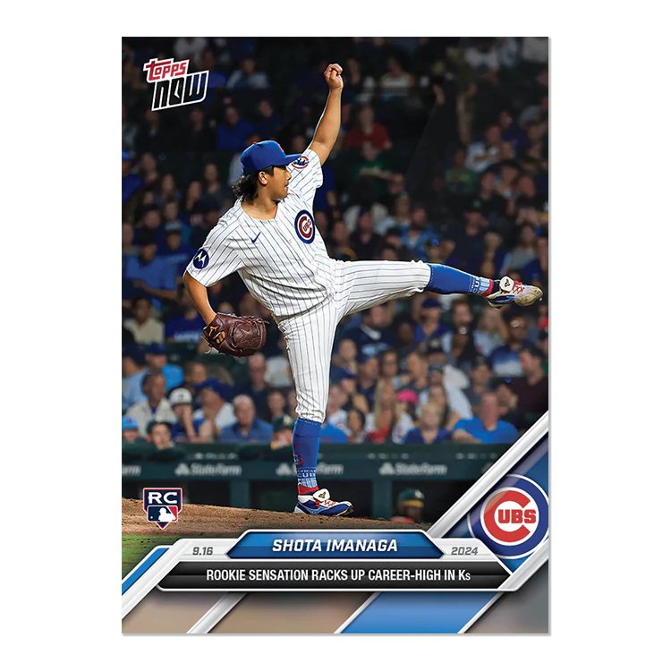 Shota Imanaga - 2024 MLB TOPPS NOW® Card 707