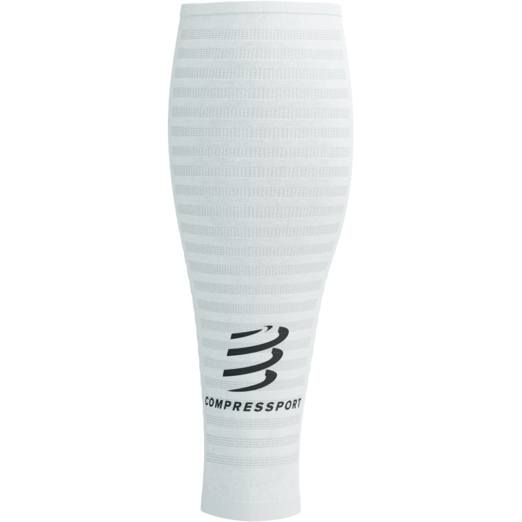 Compressport R2 Aero 2.0 Compression Calf Sleeves - white/black