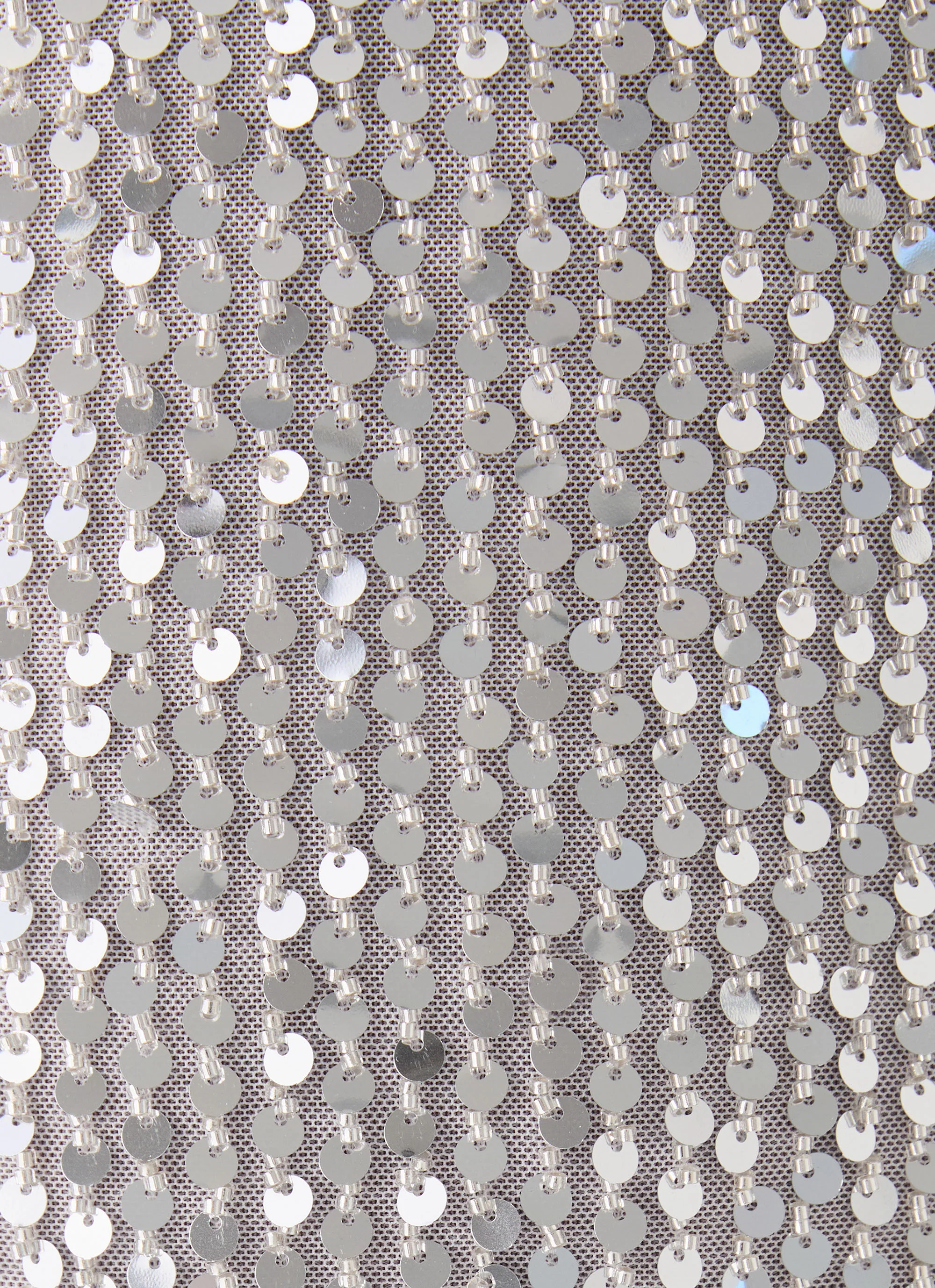 Alula Sequin Mini Dress - Silver