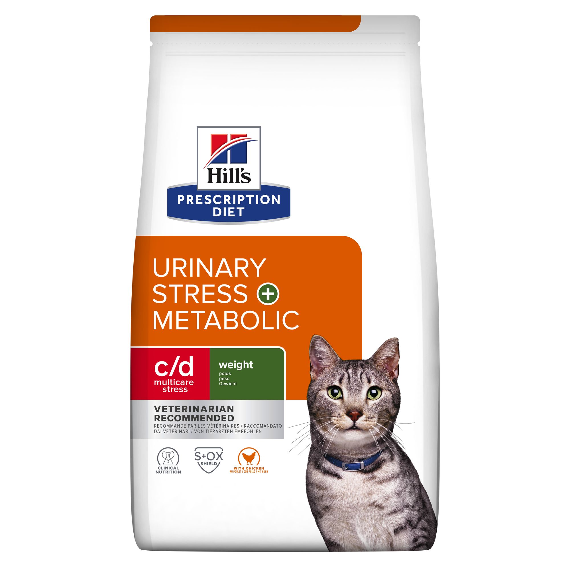 Hill's - c/d Urinary Stress + Metabolic - Feline - 1.5kg