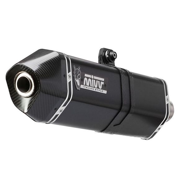 Mivv speed ​​edge inox steel black (carbon end) complete lineRef: 1089433001