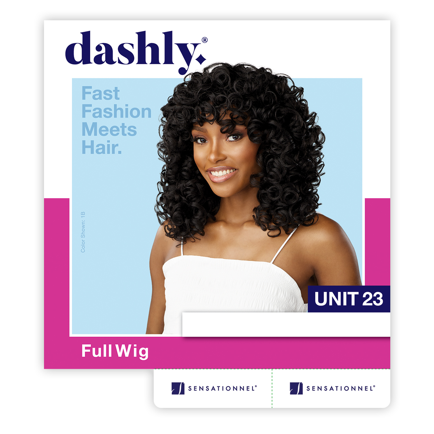 Sensationnel Dashly Wig Unit 23