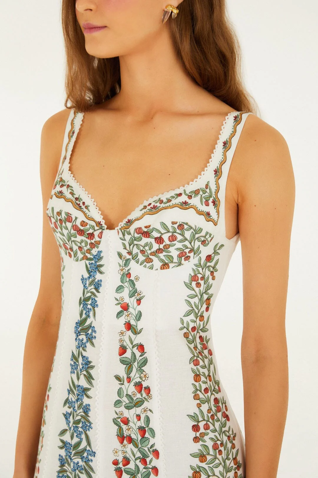 Off-White Fruit Beauty Maxi Dress