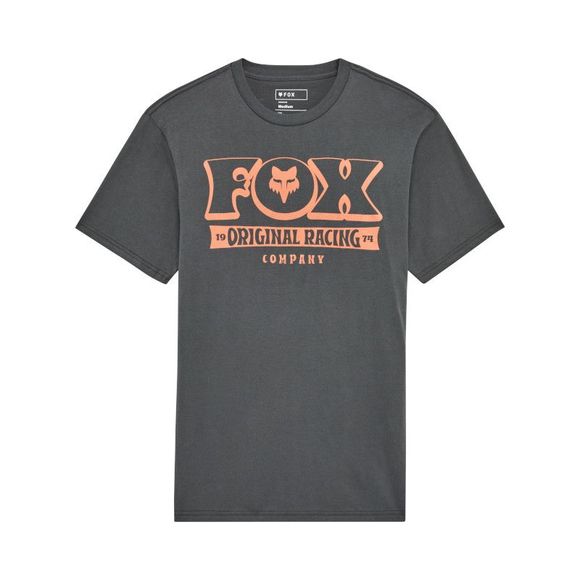Fox Banner - gray short sleeve sleeves t -shirtRef: FX6206