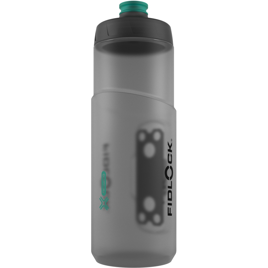 Fidlock Twist Replacement Bottle 600ml antibacterial - transparent black