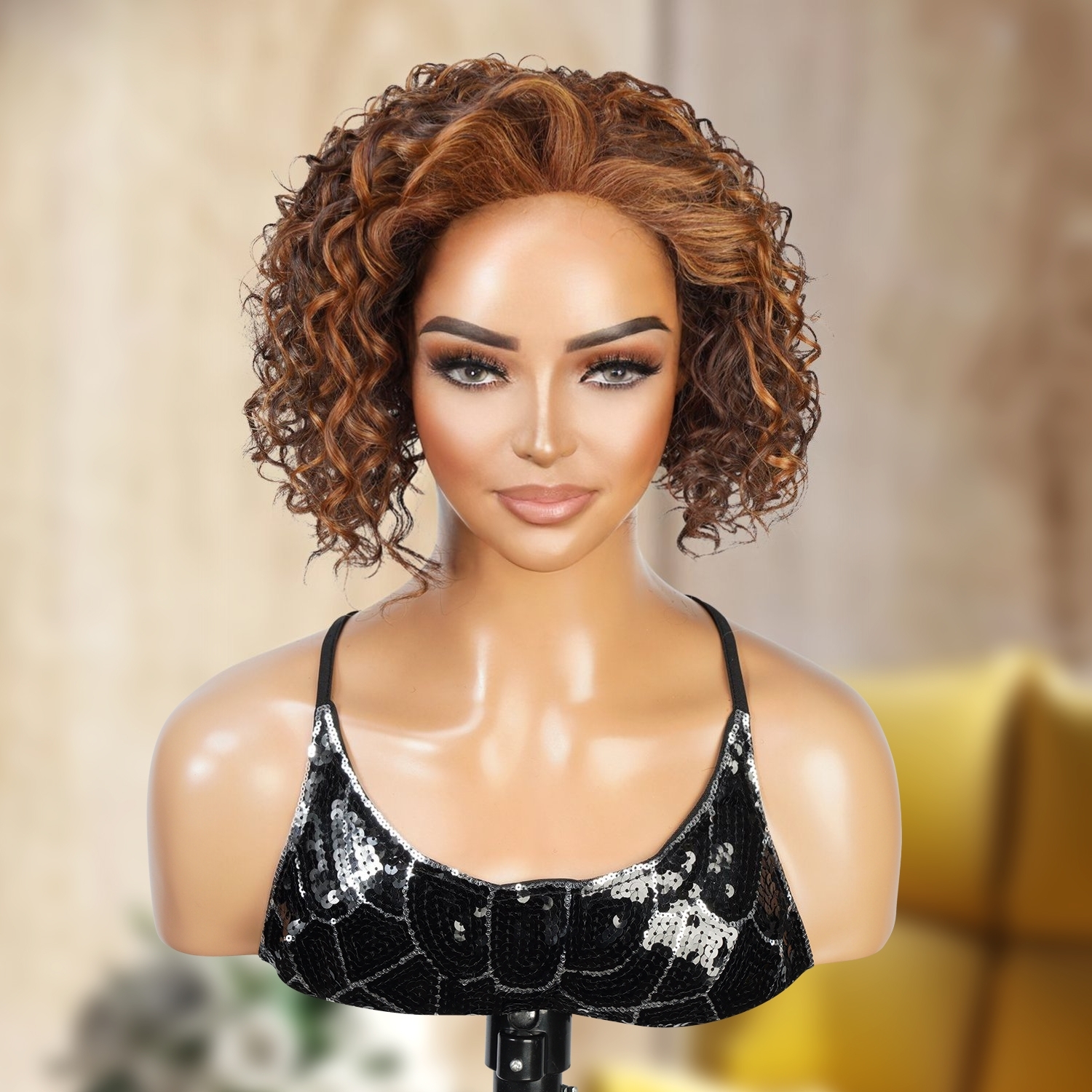 Water Wave Bob Half Wig Dufa DF0010