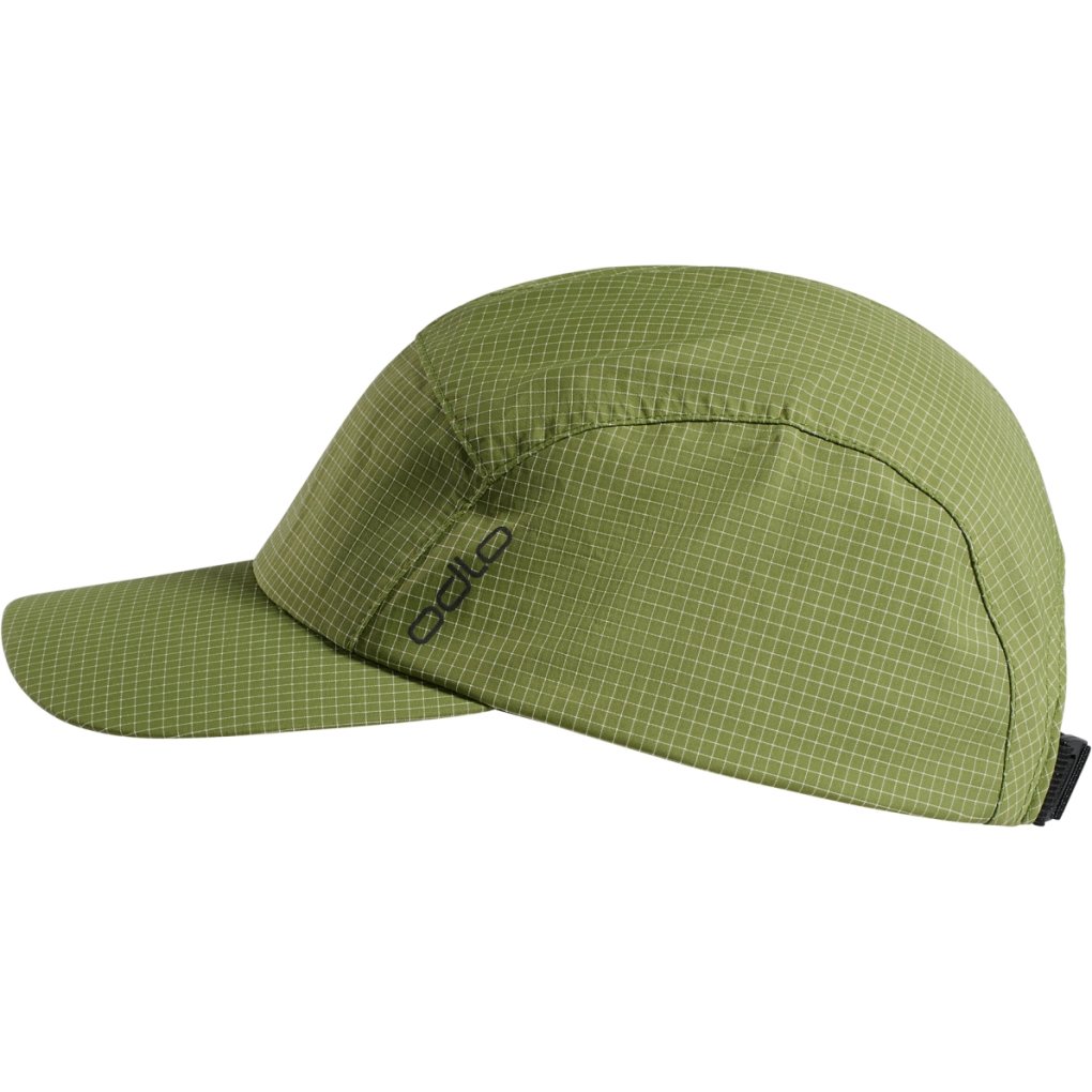 Odlo Performance Waterproof Graphic Running Cap - guacamole