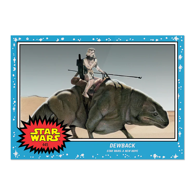 Topps UK - SW Living Set Card #445 - Dewback