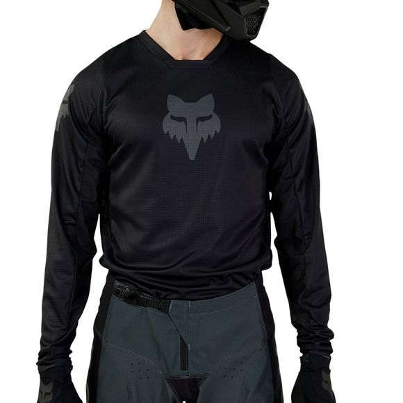 Fox 180 cross jersey - BLACKOUT 2025 - BlackRef: FX4105