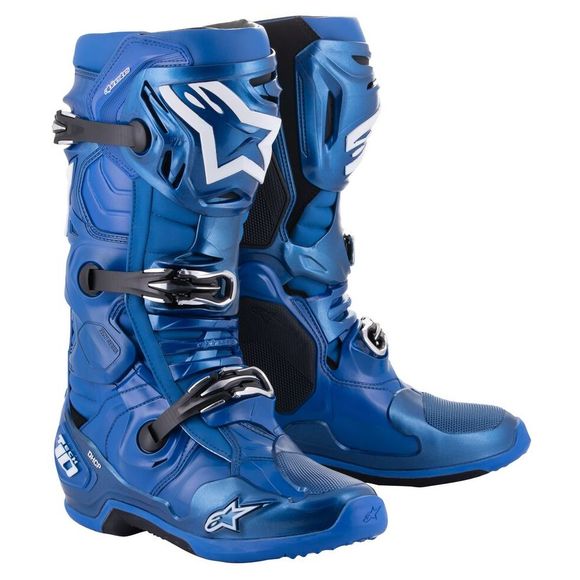Alpinestars TECH 10 BLUE / BLACK 2023 cross Boots - Blue / BlackRef: AP12710