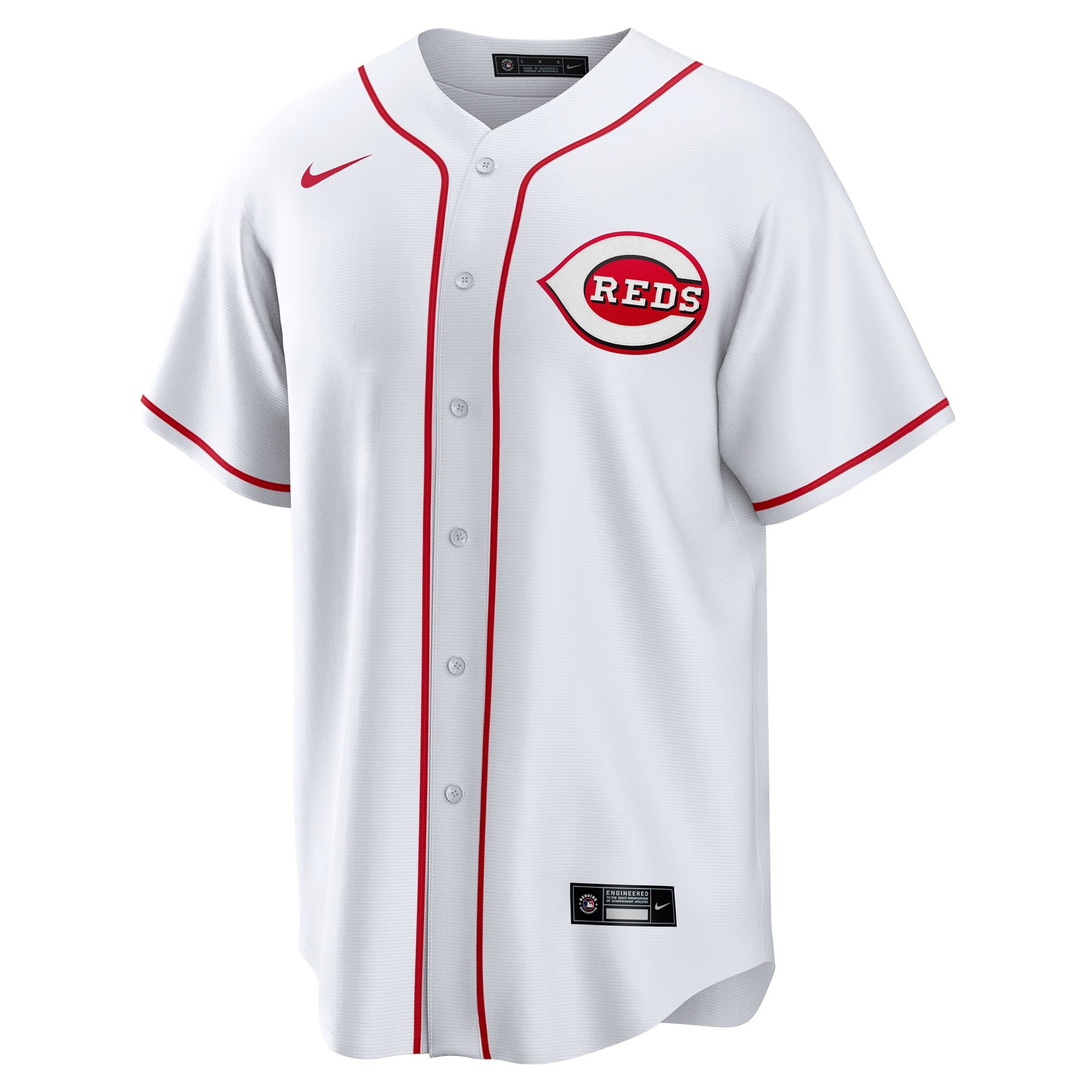 Cincinnati Reds Nike Replica MLB Home Jersey White
