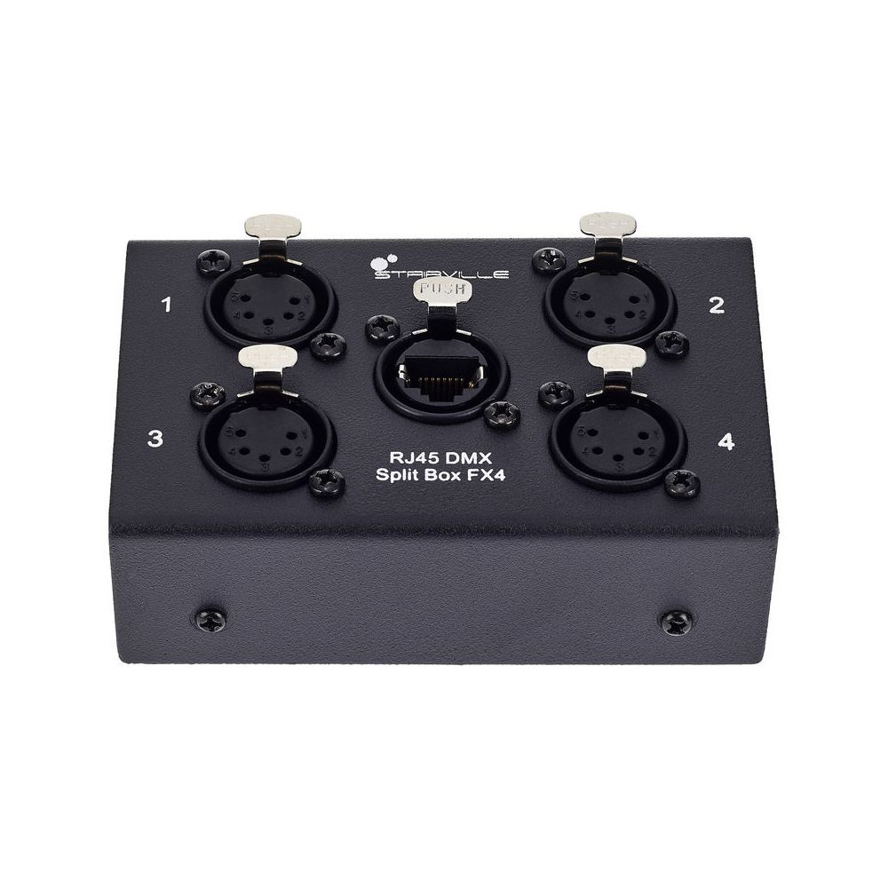 Stairville RJ45 DMX Split Box FX4