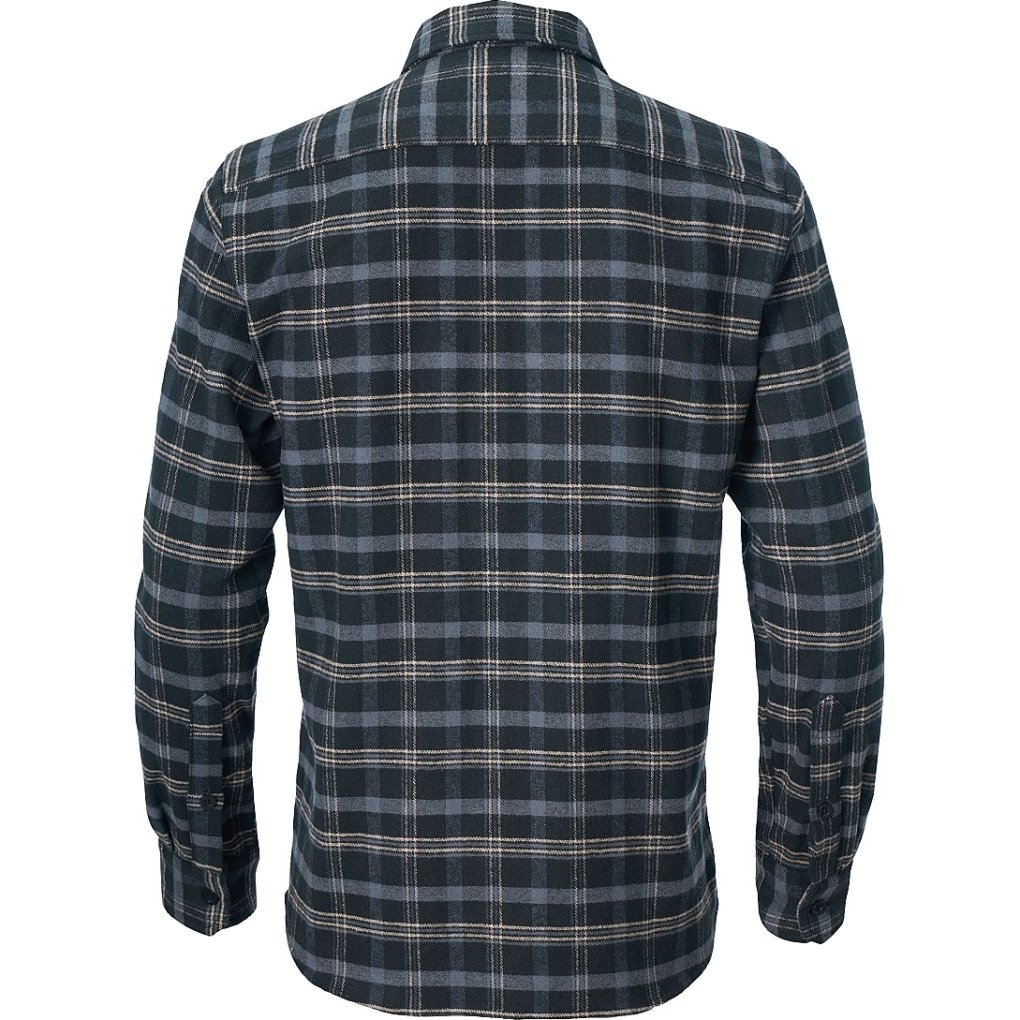 Loose Riders Flannel Shirt Men - Hemlock Blue