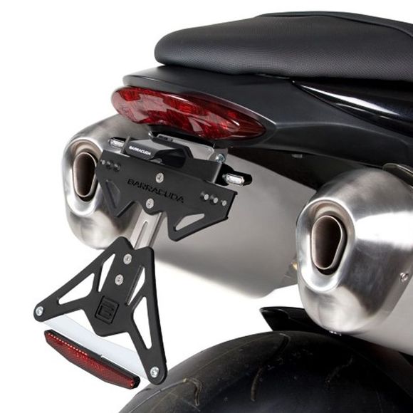 Barracuda Black License Plate Holder - BlackRef: Bar0323 / Ts9104/11