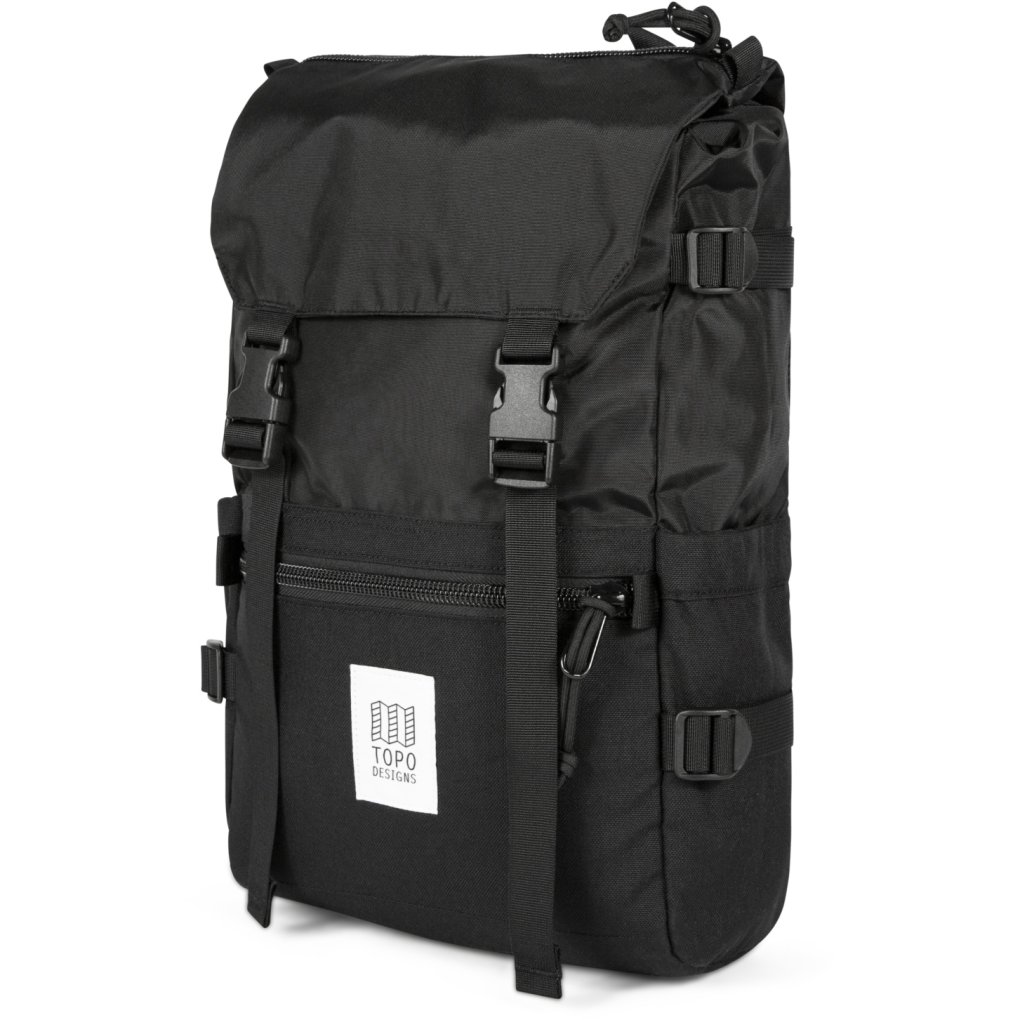 Topo Designs Rover Pack Classic Backpack - 20L - Black/Black
