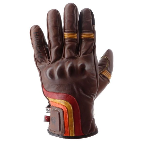 Helstons Spoon Gloves - Brown / OrangeRef: HS1295