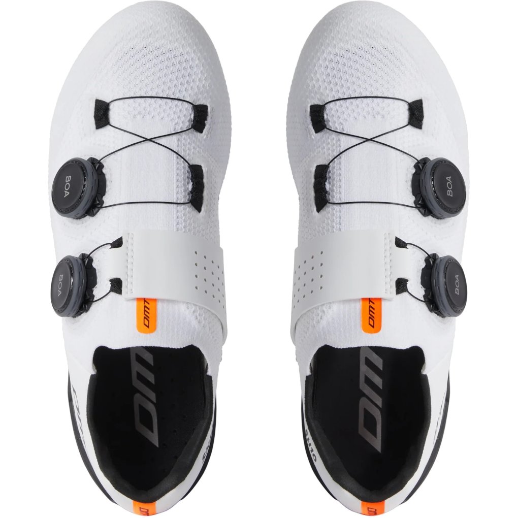 DMT SH10 Road Shoes - white/black