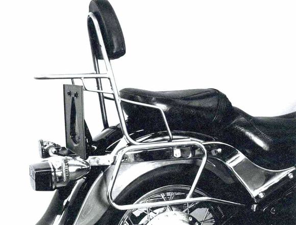 Hepco & Becker Luggage Rack with sissybar - chromeKAWASAKI 800 VULCAN 800 CLASSIC (VN800B) - 1996 - 1999Ref: HBE05464A / 611207 00 02